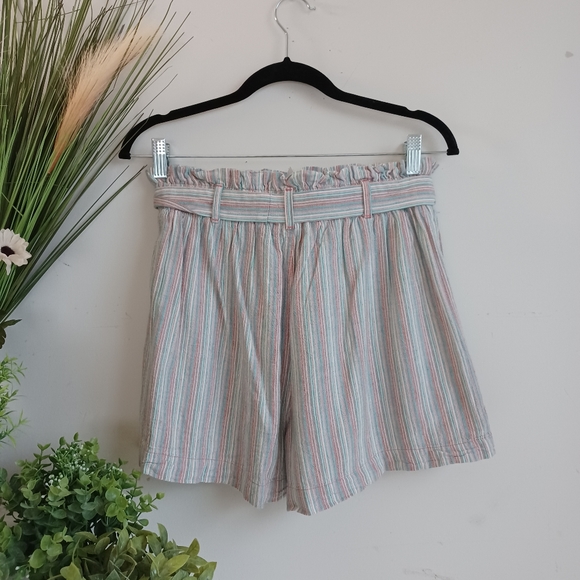 AE High Waisted Paperbag Soft Shorts - Picture 4 of 7